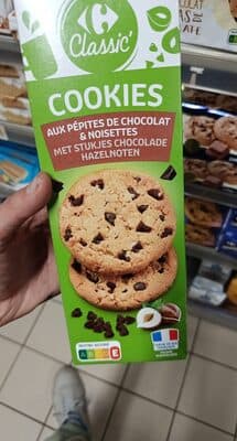 Cookies aux pépites de chocolat & noisettes