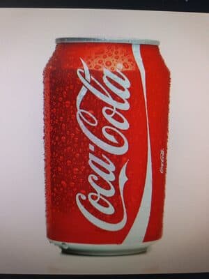 Coca-Cola en canette 33cl